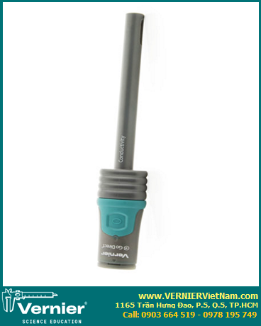 GDX-CON /Cảm biến Dẫn Suất đo ion trong nước bằng độ dẫn điện /có Bluetooth và USB [Go Direct® Conductivity Probe [GDX-CON]